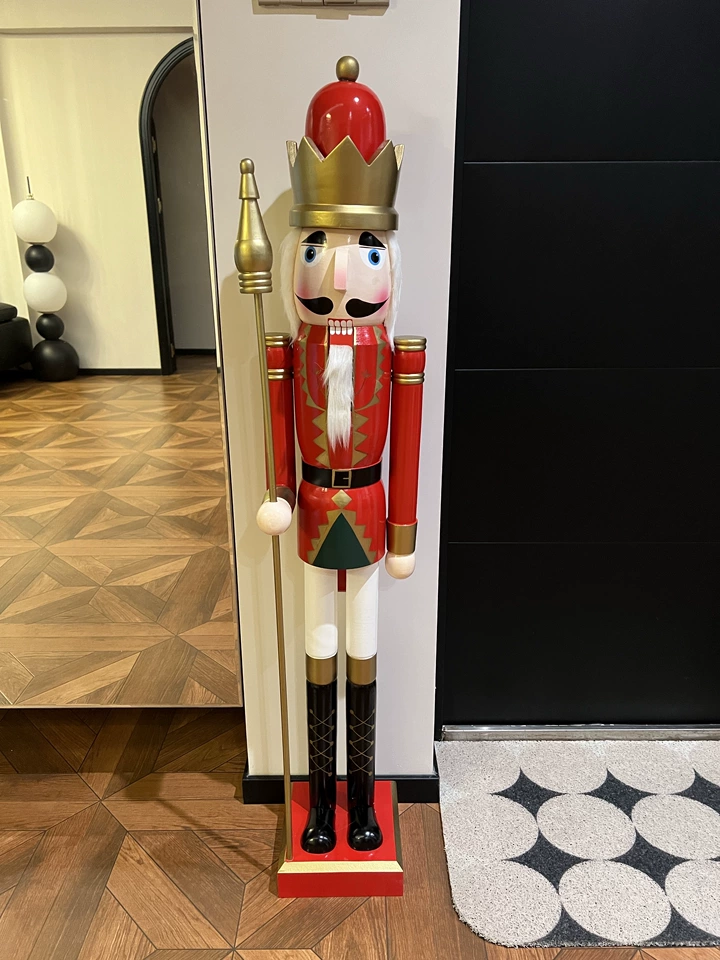 ของตกแต่งร้านกาแฟ ตุ๊กตานัทแคร - Nutcracker Figurine บทวิจารณ์และราคา