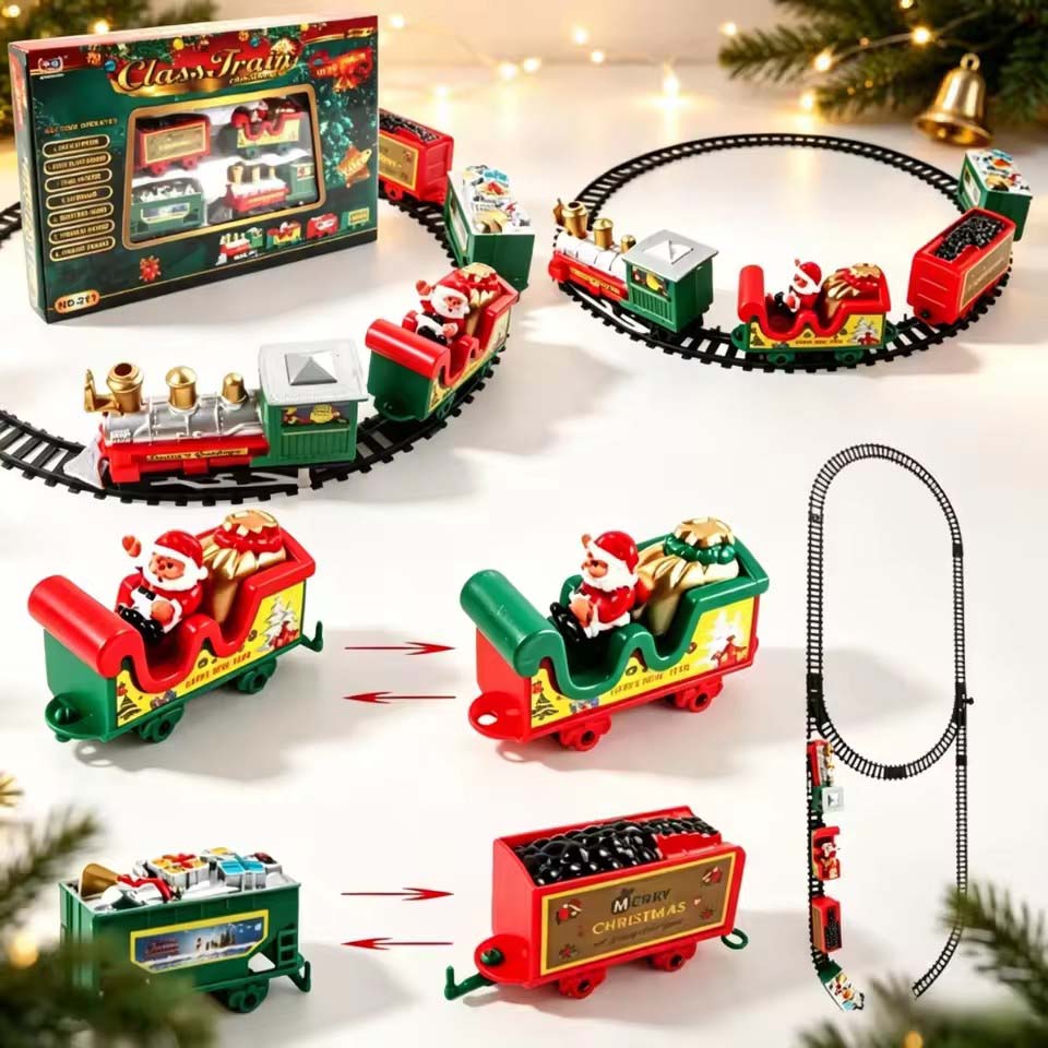 ชุดรถไฟไฟฟ้าคริสต์มาสที่ดูสมจร - Christmas Tree Artificial บทวิจารณ์และราคา