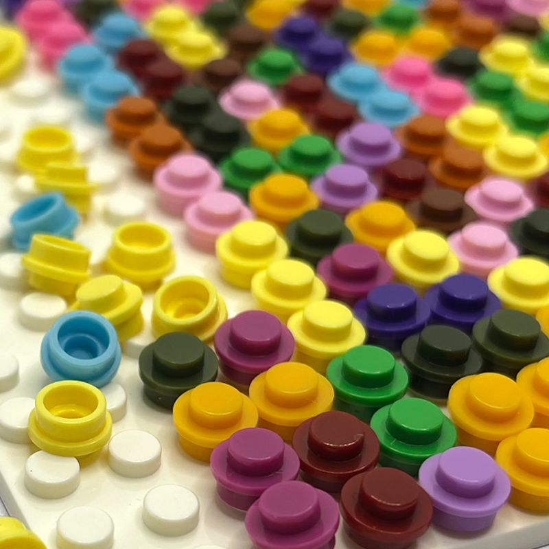 แผ่นกลม1X1 DIY Pixel Art Remix - Lego Set City บทวิจารณ์และราคา