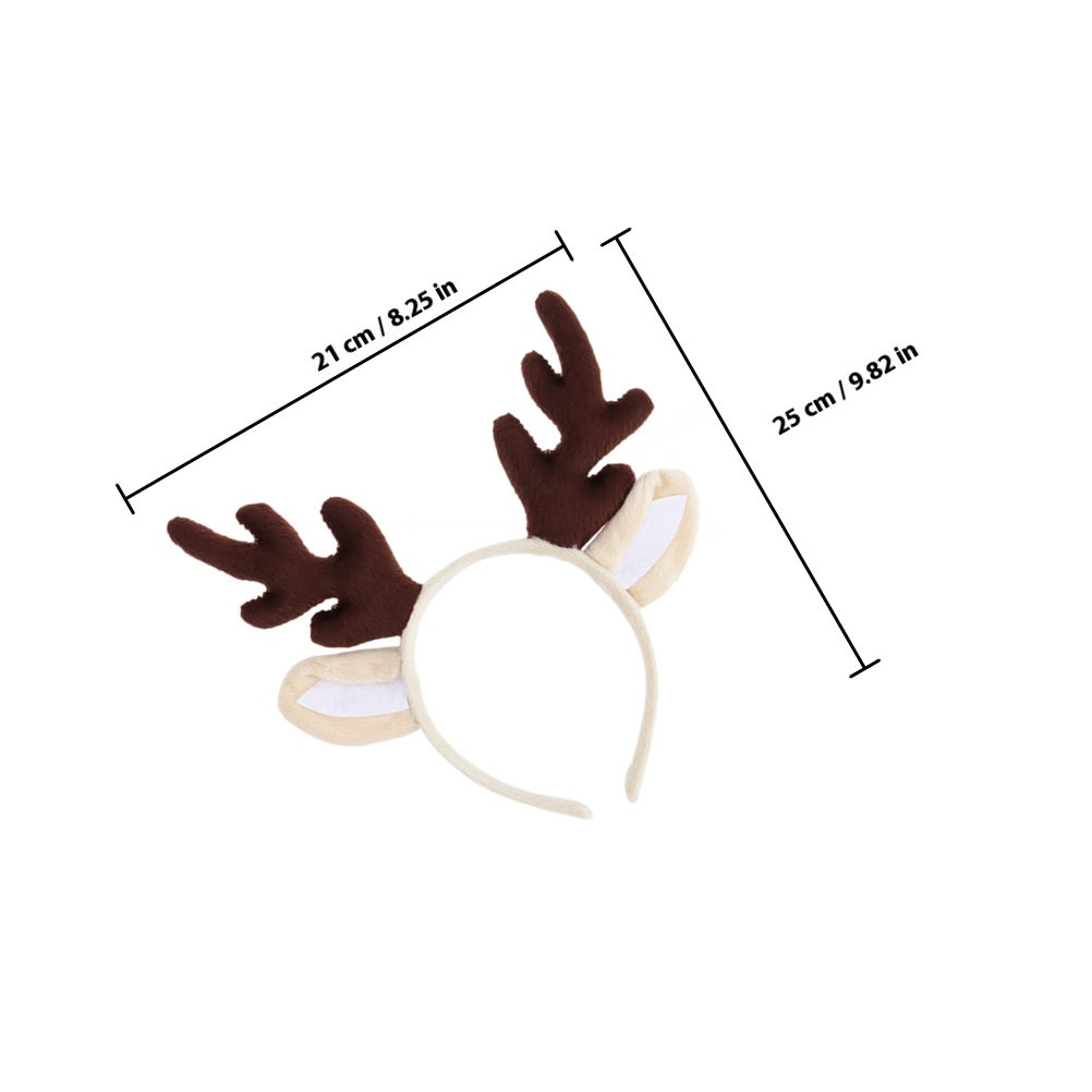 3 ชิ้น ที่คาดผมเขากวางเรนเดียร - Reindeer Antlers Headband บทวิจารณ์และราคา