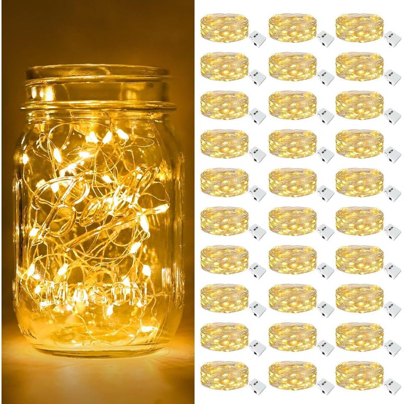 ไฟประดับ LED กันน้ำ 1 เมตร แบบ - Led Fairy String Lights บทวิจารณ์และราคา